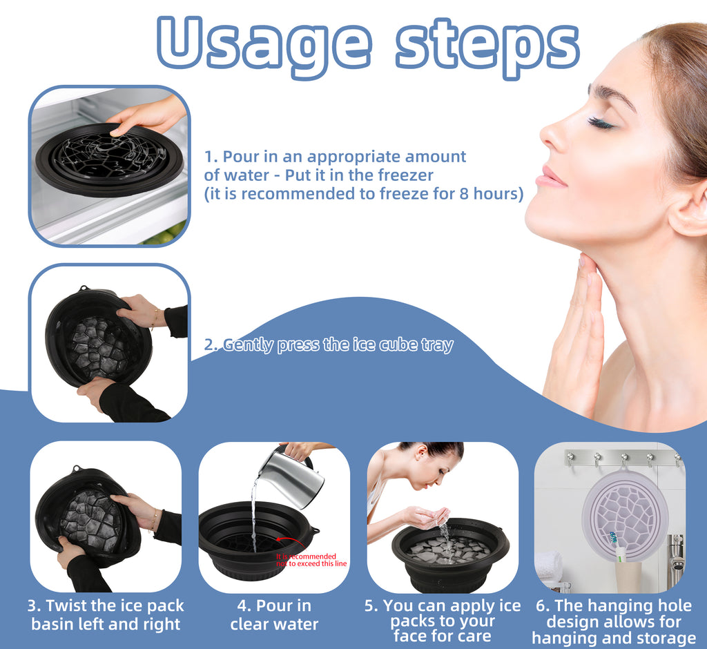 IceyComb™ – Mess-Free Ice Bath for Radiant Skin